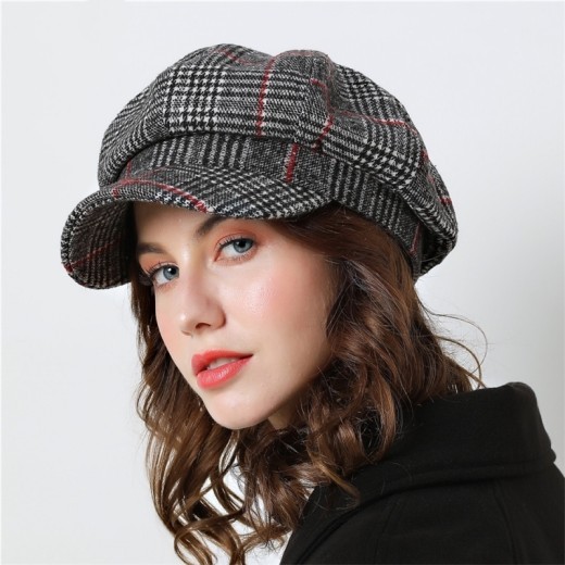 Gorro de lana para mujer, informal, de invierno, unisex