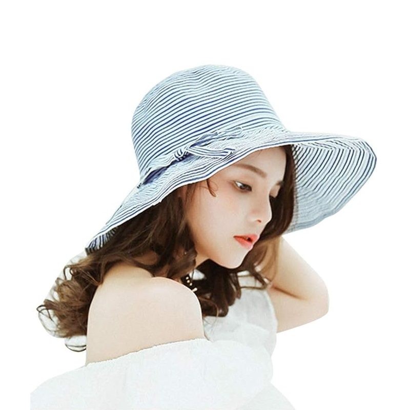 Sombrero de ala ancha para mujer, ideal para pesca al aire libre, senderismo y protección UV.