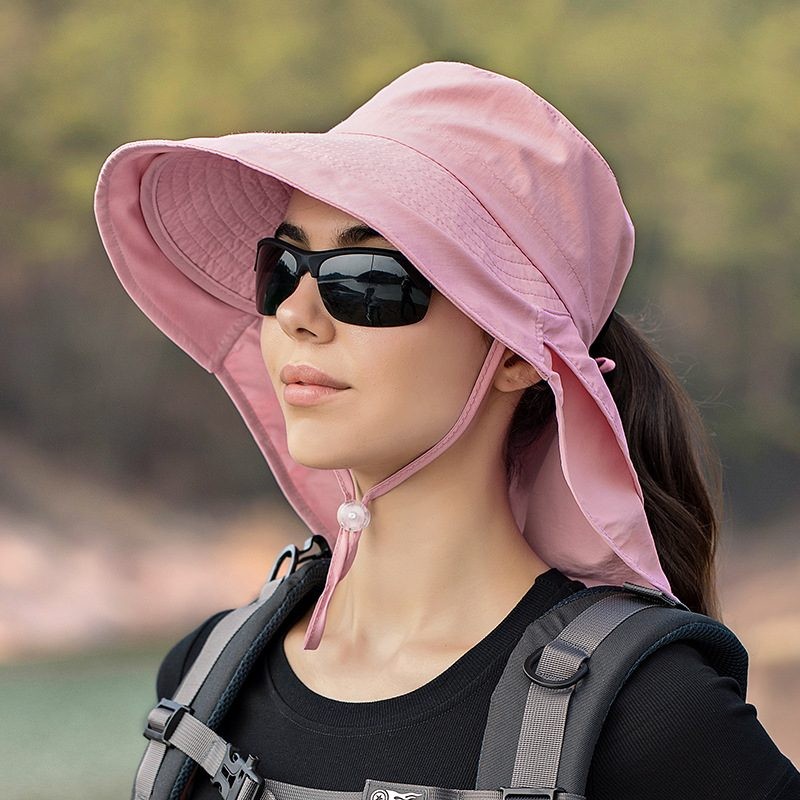 Sombreros para el sol de ala ancha, para pesca al aire libre, senderismo, protección UV, 5 colores