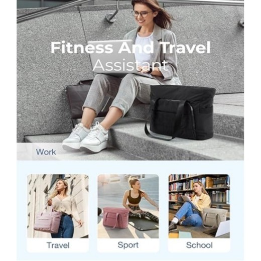 Bolsa de gimnasio de viaje para mujer