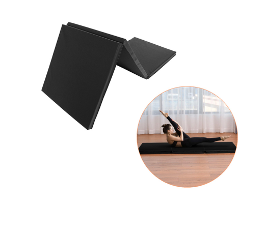 Esterilla deportiva de tres pliegues para gimnasio