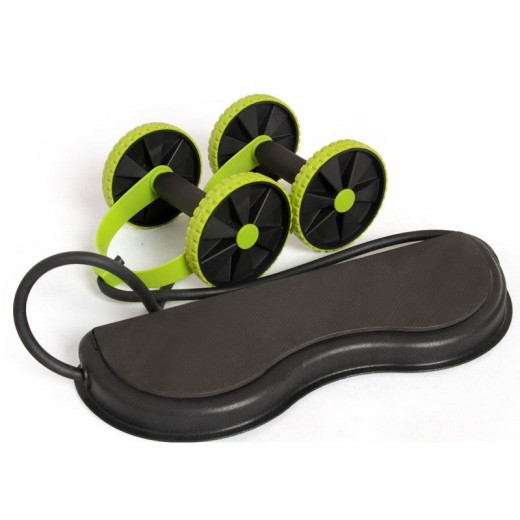 Rueda de gimnasio para la familia, rueda para abdominales, rueda de gimnasio, rodillo, remo silencioso