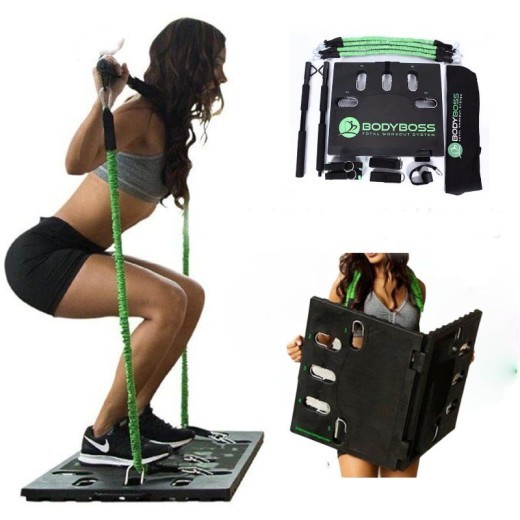 Tabla de flexiones plegable de entrenamiento multifuncional