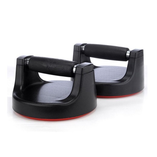 Soporte para flexiones redondo giratorio de 360 grados para equipos de fitness