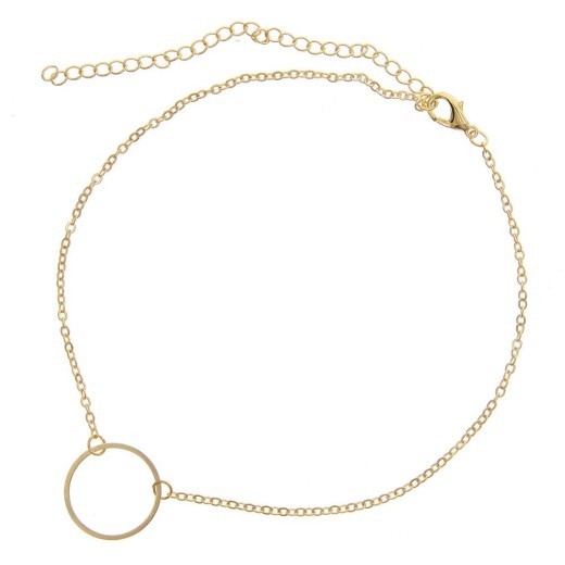 Collar con anillo de aleación