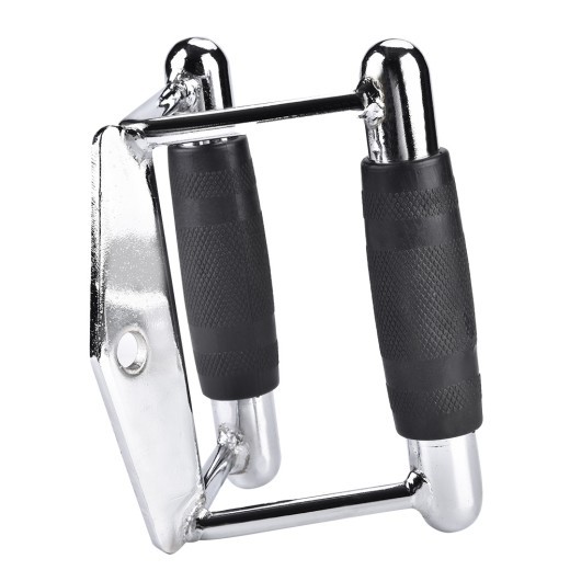 Barra triangular de acero para dominadas, accesorio de cable para entrenamiento en gimnasio o en casa.