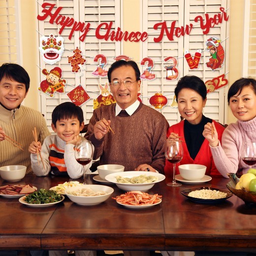 Feliz Festival Chino Feliz Año Nuevo Año Nuevo Chino Bandera colgante