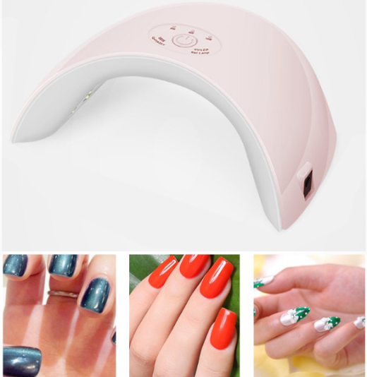 Lámpara de fototerapia LED para uñas