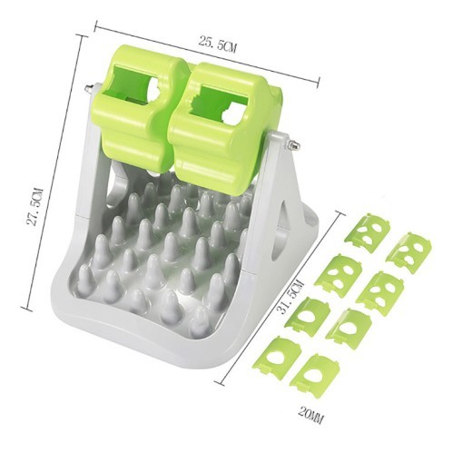 Juguete para perros, gatos y perros, tazón de comida, juguete con rodillo, derramador de comida