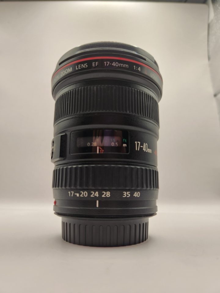 Objetivo zoom Canon ef 17-40 mm 1:4