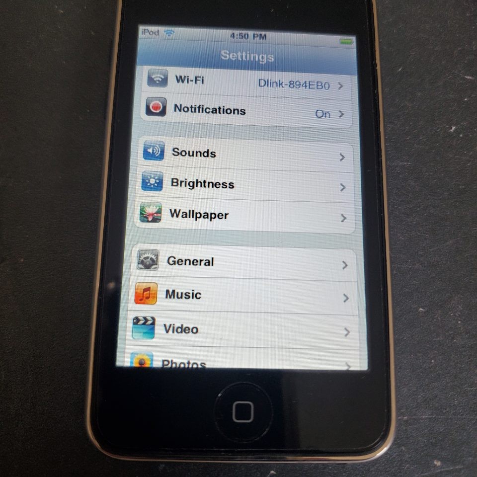 I POD TOUCH 8GB SEGUNDA GENERACIÓN AFTERPAY DISPONIBLE