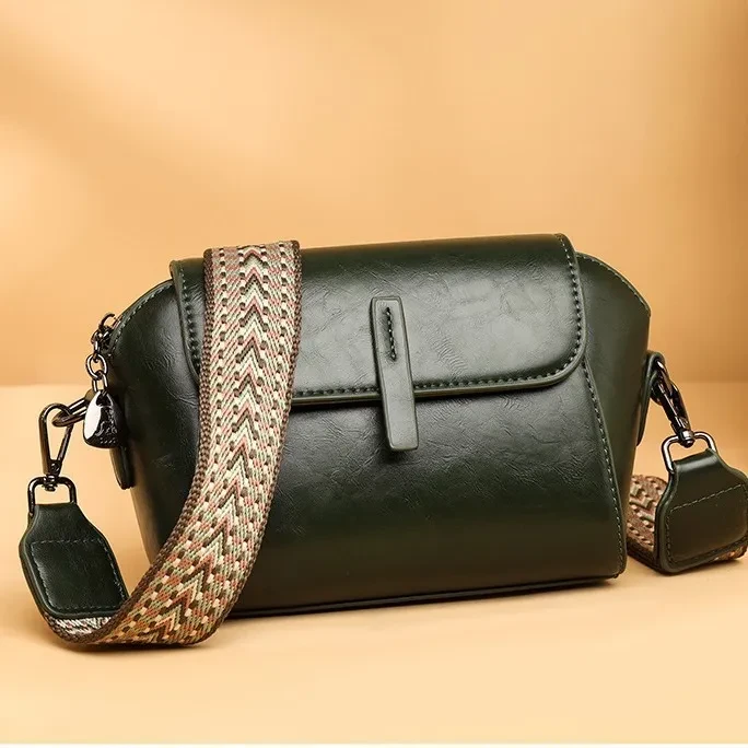 Bolso de piel suave texturizado para mujer nuevo