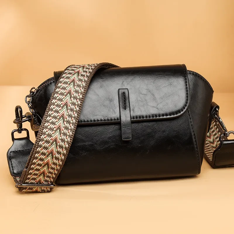 Bolso de piel suave texturizado para mujer nuevo