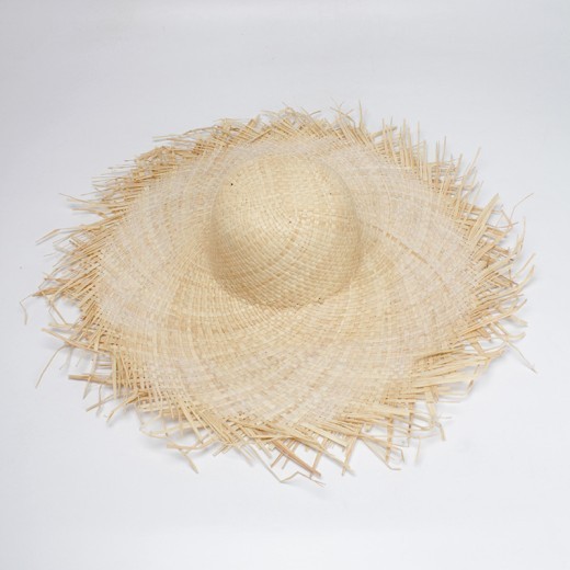 Sombrero de playa, sombrero para el sol, sombrero de paja de ala grande
