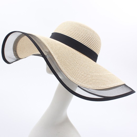 Sombrero de protección solar, sombrero de playa para vacaciones.