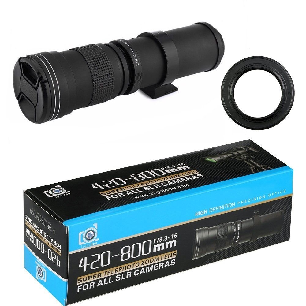Lente 420-800 mm compatible con CANON = completamente nuevo