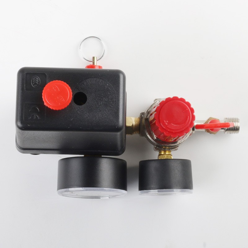 Conjunto de válvula reguladora de presión de tres y cuatro orificios para compresor de aire Accesorios de presión