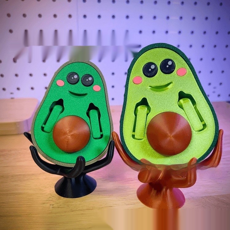 Juguetes decorativos con forma de parodia de aguacate