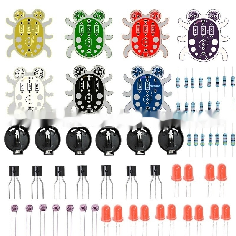 Kit de aprendizaje de soldadura electrónica para niños principiantes