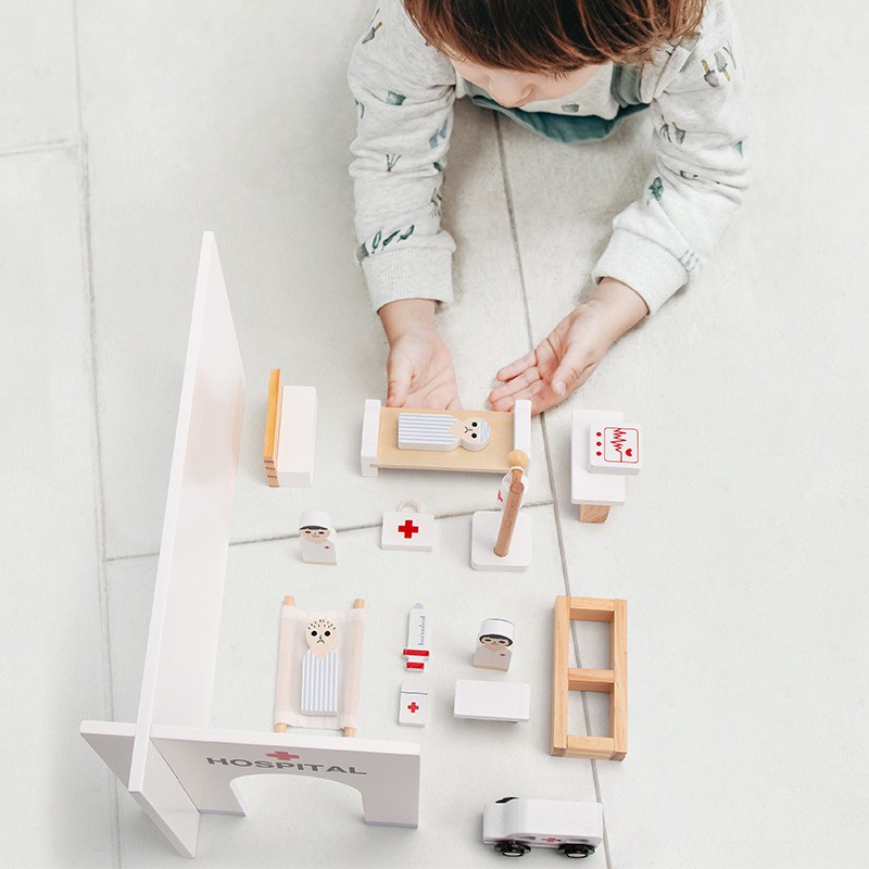 Traje de juguete de simulación para casa de juegos para niños