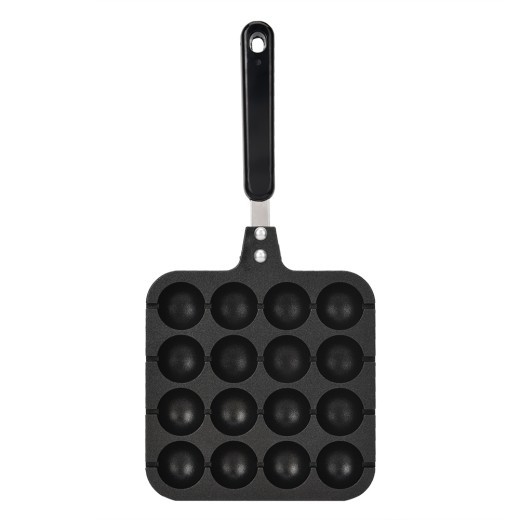Máquina para hacer waffles de huevo al estilo Hong Kong, portátil, comercial, redonda, a gas, para hornear pasteles, antiadherente, molde para hornear