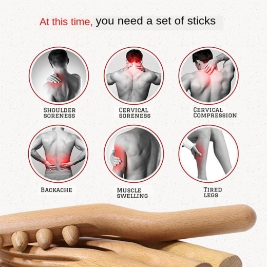 Palo de masaje y raspado Gua Sha