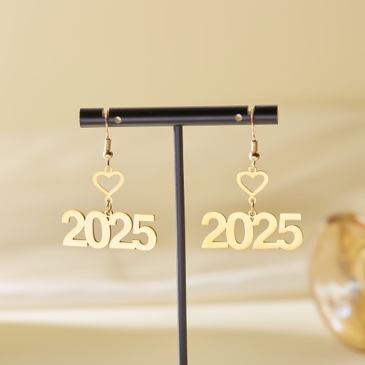 Pendientes étnicos geométricos dorados con incrustaciones de campana para mujer, aretes de boda vintage de moda, joyería de amistad india bohemia 2025