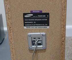 Sistema de sonido para cine en casa con DVD Samsung modelo HT-DS100