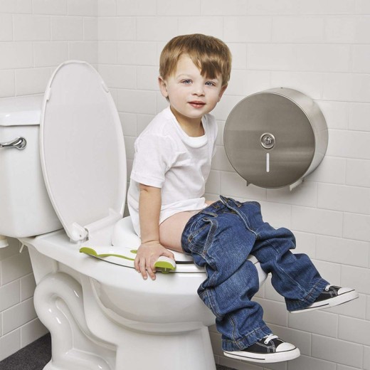 Asiento de inodoro portátil para niños 2 en 1