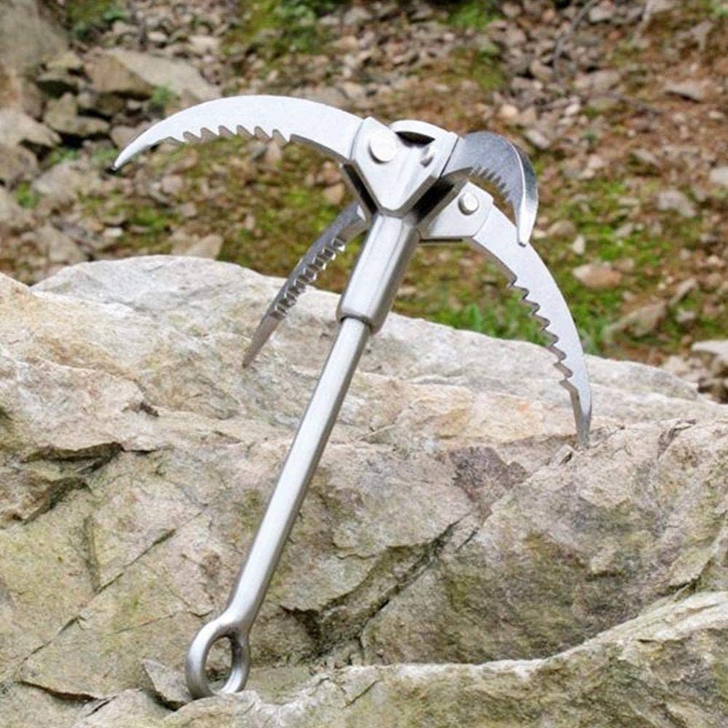 Garra de tigre voladora de acero inoxidable para exteriores, gancho de escalada, garra de escalada, supervivencia