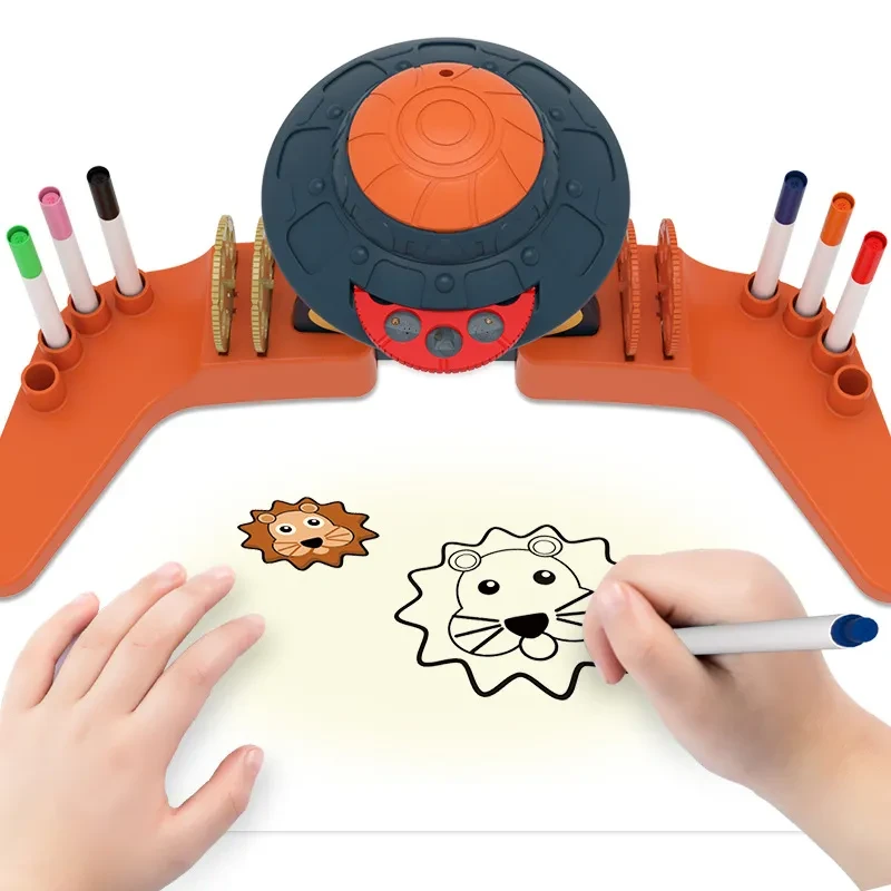 Tablero de grafiti luminoso inteligente para máquina de pintura de proyección para niños