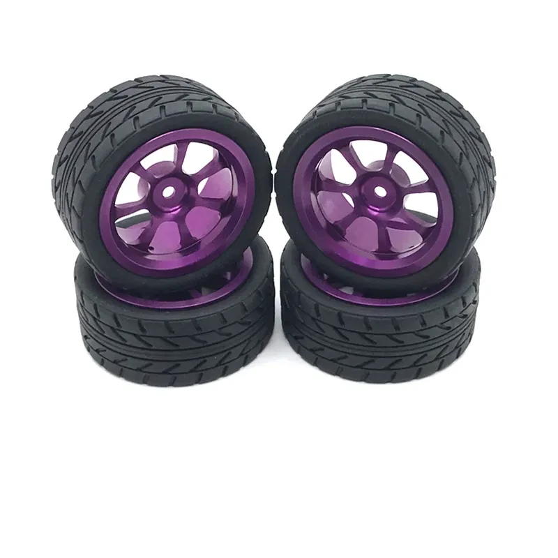 Accesorios para coches de control remoto 124018 124019 144001 Ruedas de metal mejoradas
