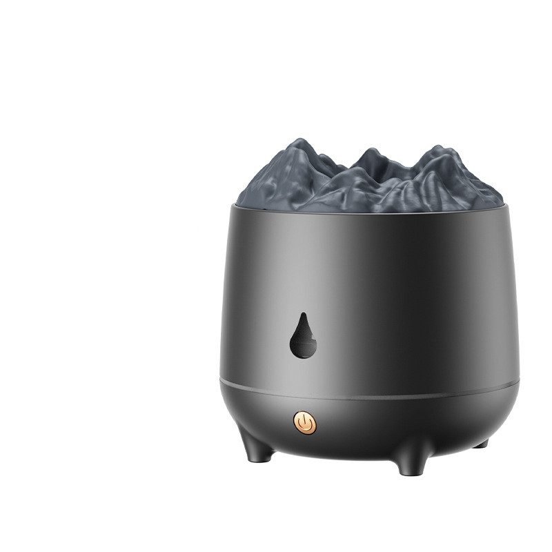 Nuevo humidificador Volcán, máquina de aromaterapia Flaming Mountain, difusor Volcán, niebla para el hogar, volumen y creatividad.