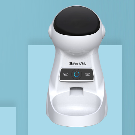 Control remoto temporizado y cuantitativo del comedero automático para mascotas