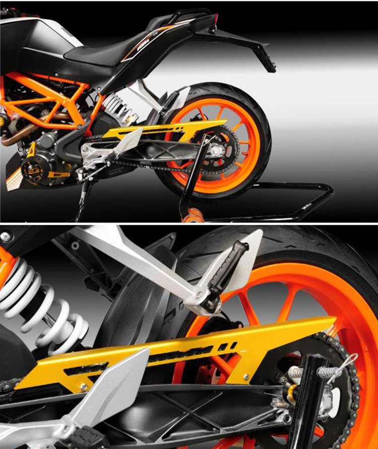 Cubierta decorativa para cadena de accesorios de reequipamiento de aleación de aluminio