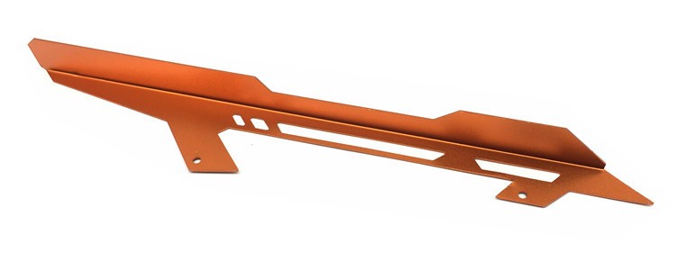 Cubierta decorativa para cadena de accesorios de reequipamiento de aleación de aluminio