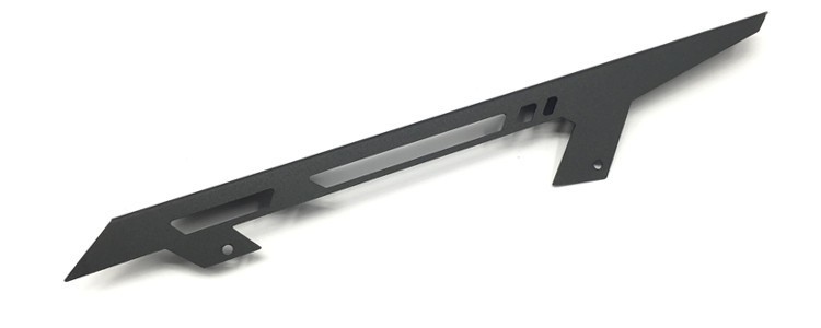 Cubierta decorativa para cadena de accesorios de reequipamiento de aleación de aluminio