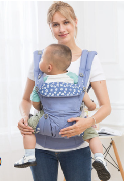 Mochila portabebés multifunción transpirable para niños pequeños, portabebés con tirantes