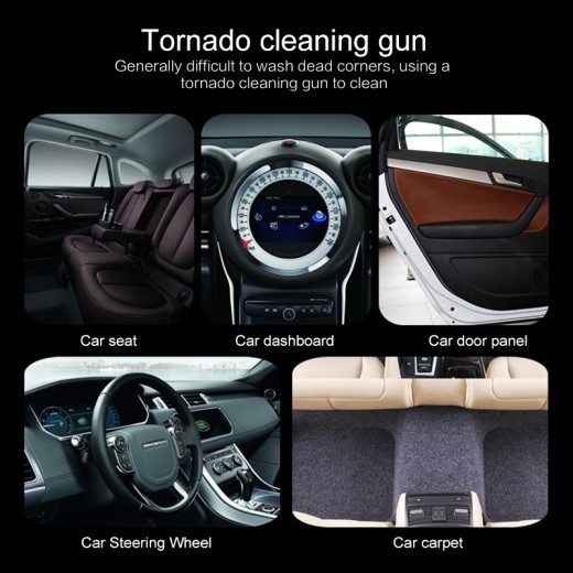 Herramientas de limpieza para el interior del coche