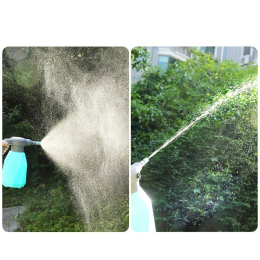 Pulverizador de jardín de 2 l, regadera automática para plantas, pulverizador de jardín, USB, máquina de riego, nebulizador eléctrico