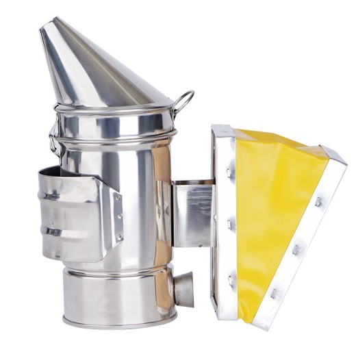 Herramientas de apicultura Ahumador de acero inoxidable Rociador de humo