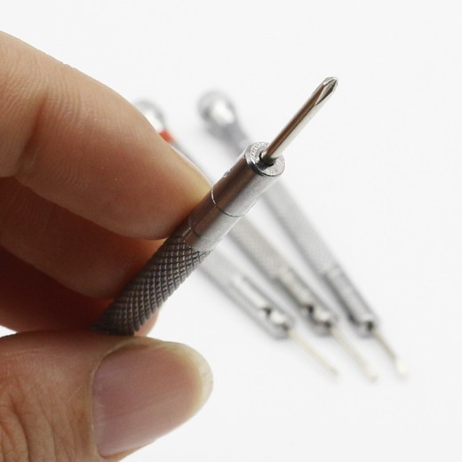Juego de destornilladores para gafas, 5 herramientas de reparación