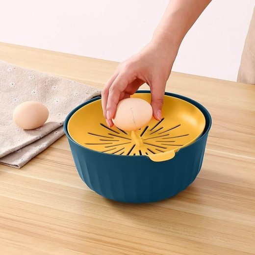 Separador de yemas y claras de huevo para la cocina casera