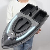 Barco de cebo RC de 500 m con GPS, retorno con una sola tecla, inalámbrico, con alimentador de pesca