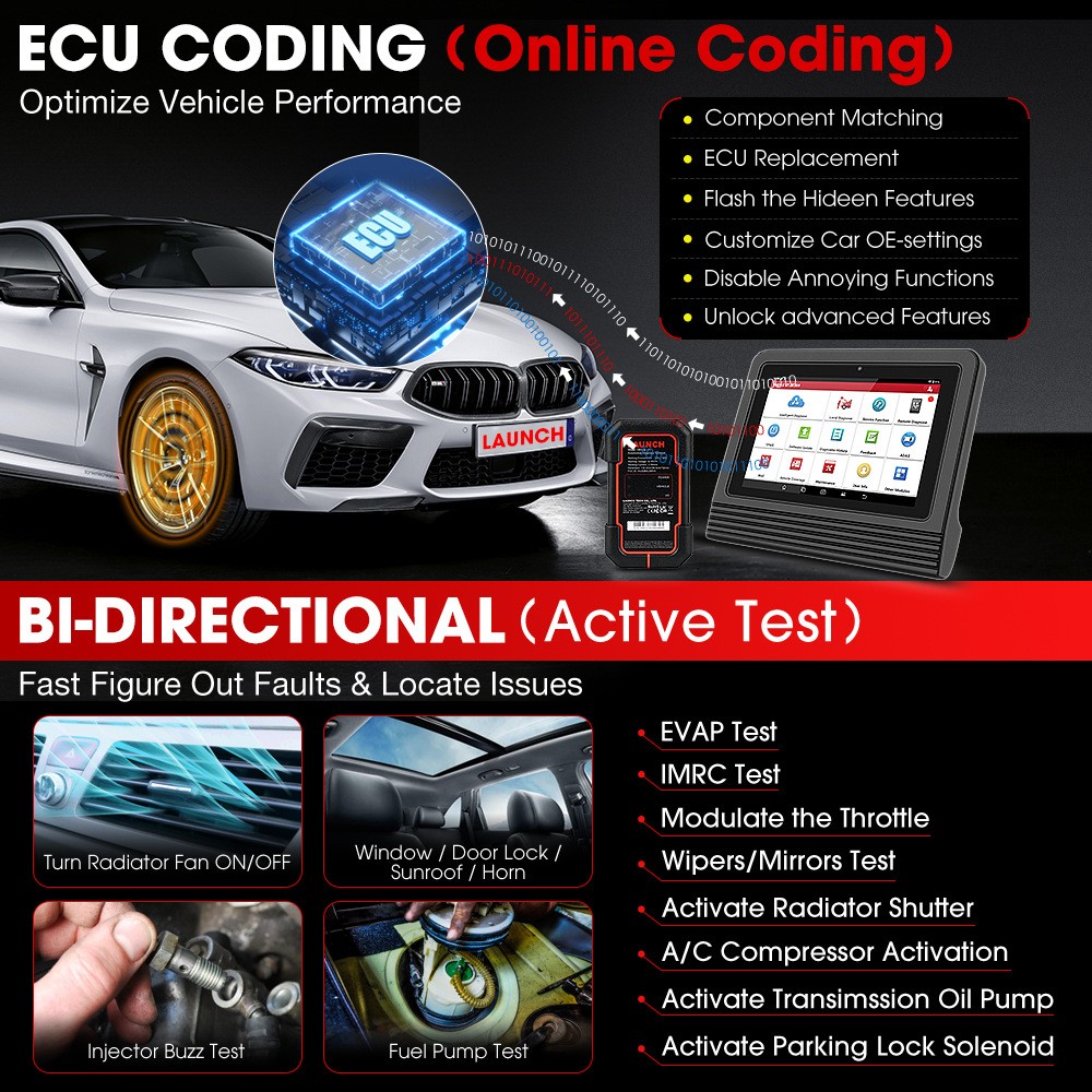 Instrumento de prueba automotriz Instrumento de diagnóstico de fallas de automóviles Decodificador