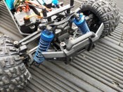 Truggy todoterreno RC eléctrico de alta velocidad con tracción en las cuatro ruedas y más de 35 km/h, escala 1:18, el mejor regalo