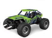 Coche de carreras de montaña con control remoto recargable de 2,4 GHz, 15 km/h con luz
