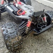 Truggy todoterreno RC eléctrico de alta velocidad con tracción en las cuatro ruedas, 35+ km/h, escala 1:16, el mejor regalo