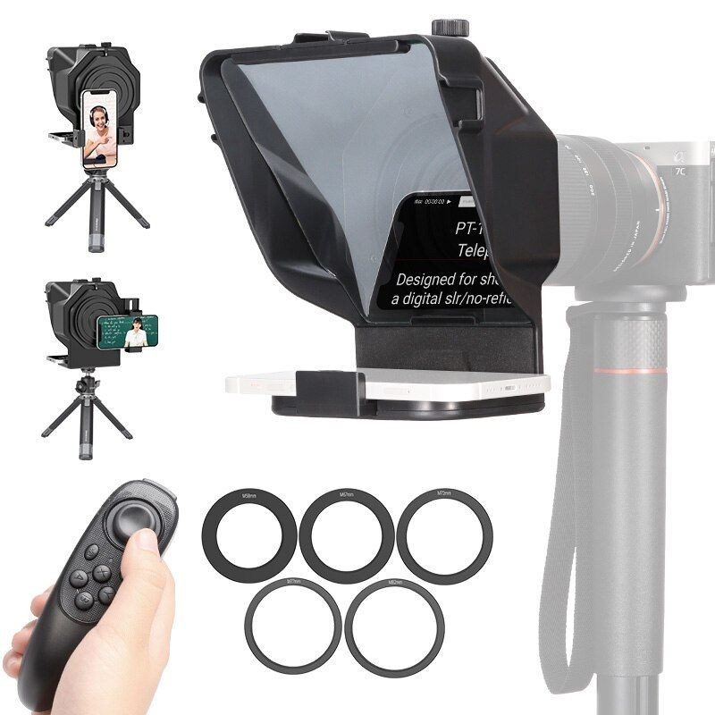 Teleprompter para cámara de teléfono inteligente Ulanzi PT-15