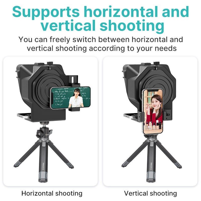 Teleprompter para cámara de teléfono inteligente Ulanzi PT-15